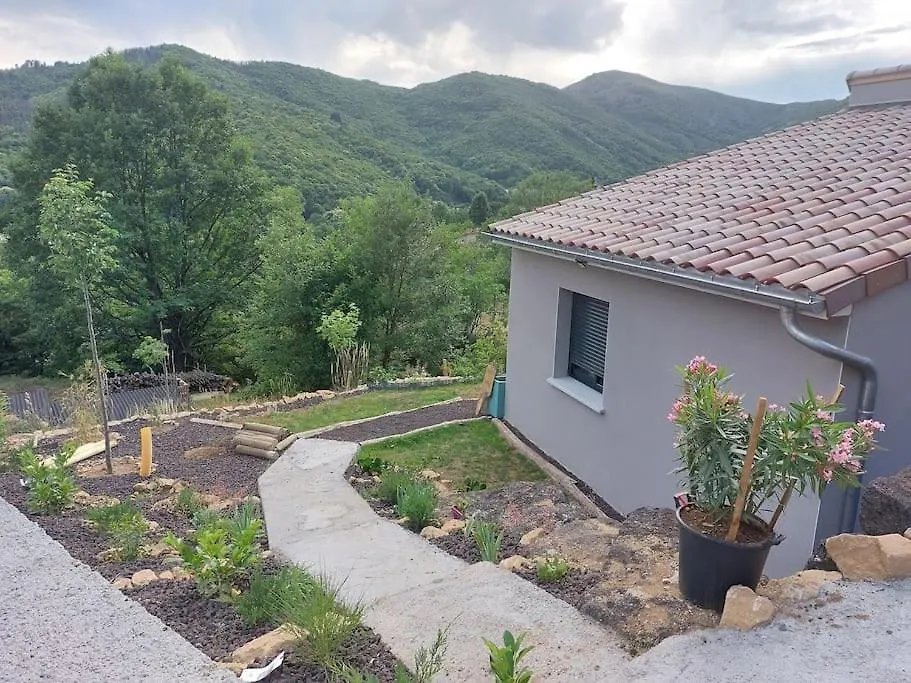 Holiday home Ardeche Cottage Maison En Ardeche A Thuyets Pont Du Diable, Avec Terrasse Avec Vue Thueyts