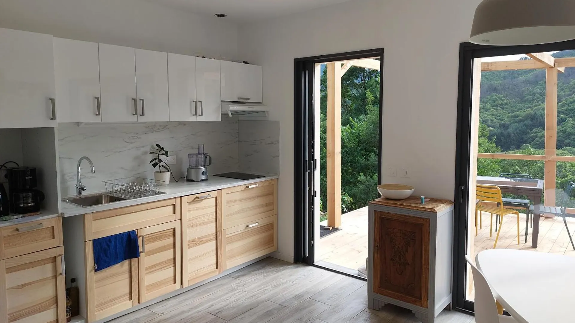 Holiday home Ardeche Cottage Maison En Ardeche A Thuyets Pont Du Diable, Avec Terrasse Avec Vue Thueyts