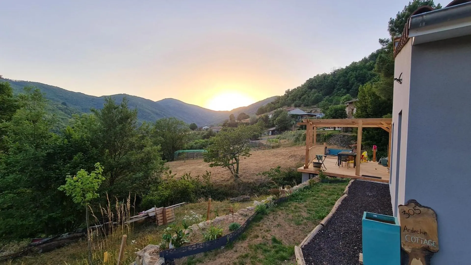 Ardeche Cottage Maison En Ardeche A Thuyets Pont Du Diable, Avec Terrasse Avec Vue Thueyts France